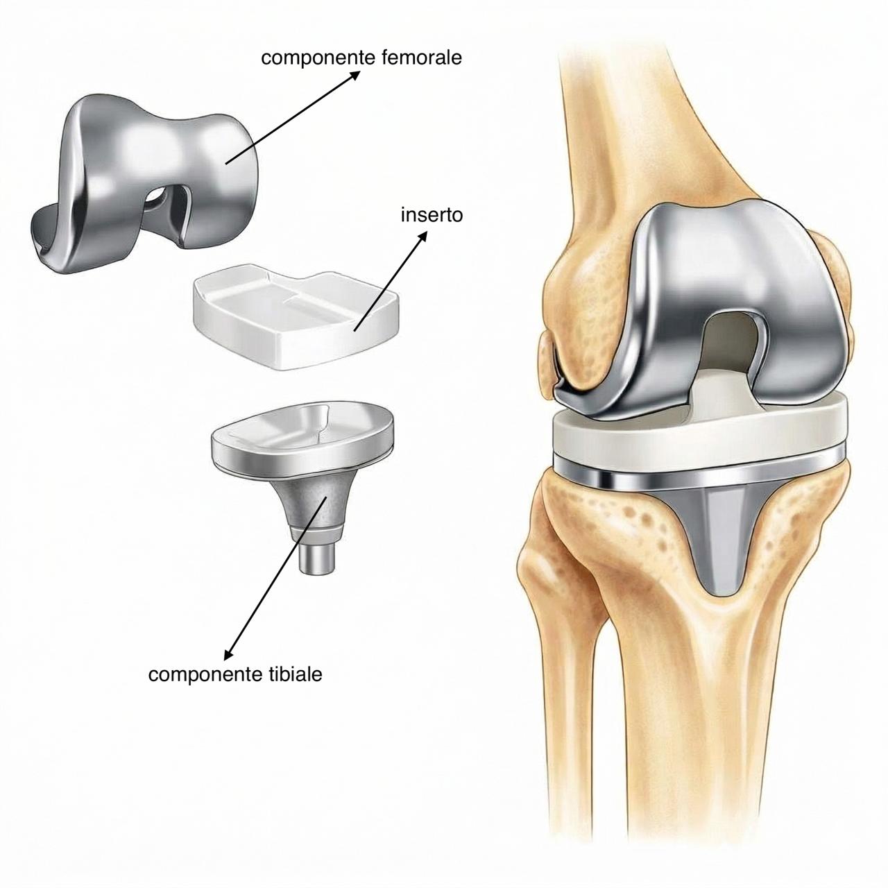 Gonartrosi: Protesi di Ginocchio